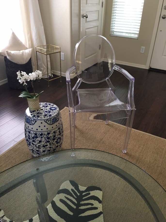 Garden Stool Vignette