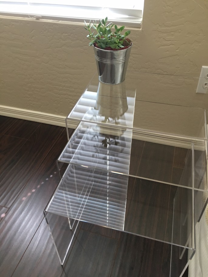 Just Unwrapped Side Tables