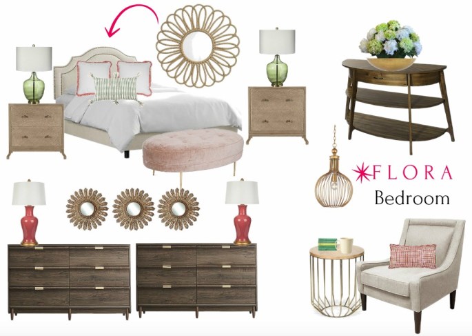 Flora Bedroom Olioboard