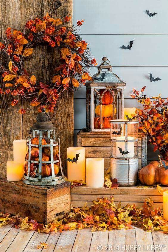 Pretty Outdoor Halloween Decor {Details Blog}