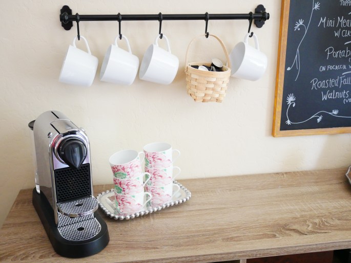 Inexpensive DIY Coffee Station {Details Blog}