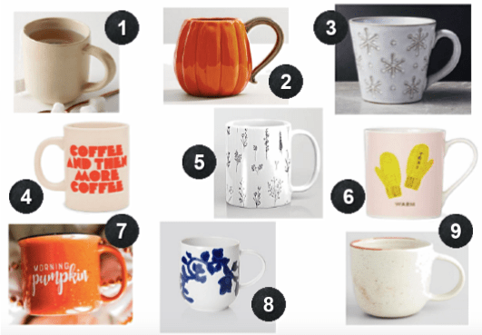 Cozy Fall Mugs {Details Blog}
